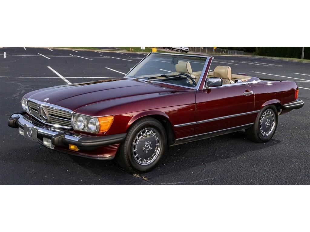 used 1987 Mercedes-Benz 560SL car