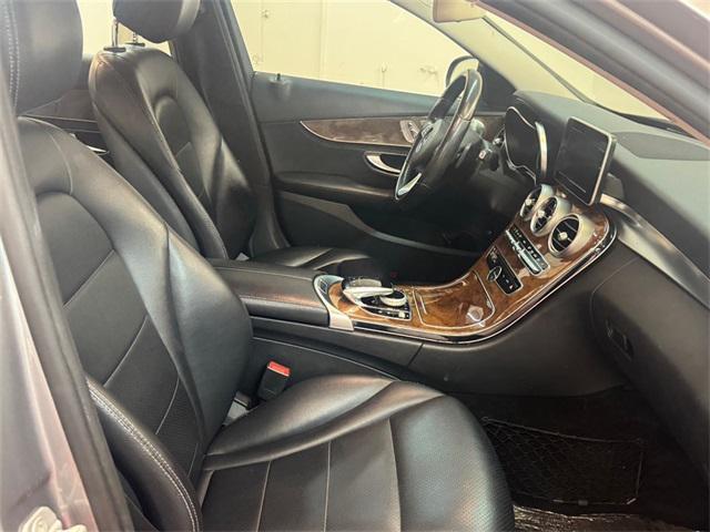 used 2015 Mercedes-Benz C-Class car, priced at $10,495