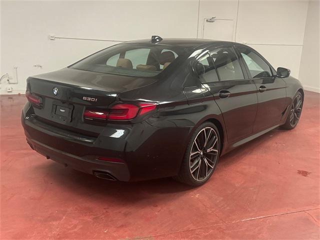 used 2022 BMW 530 car, priced at $37,495
