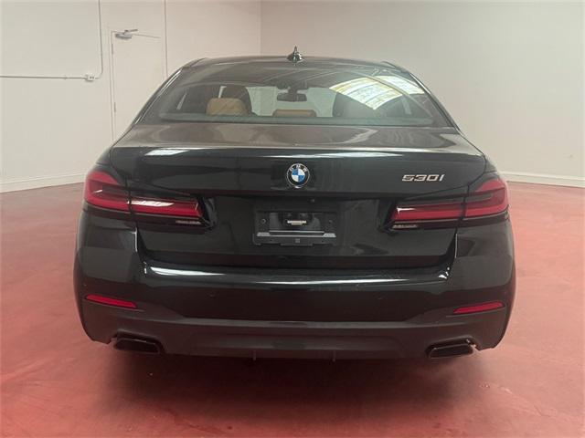 used 2022 BMW 530 car, priced at $37,495