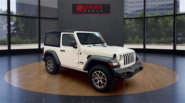 used 2024 Jeep Wrangler car, priced at $32,495