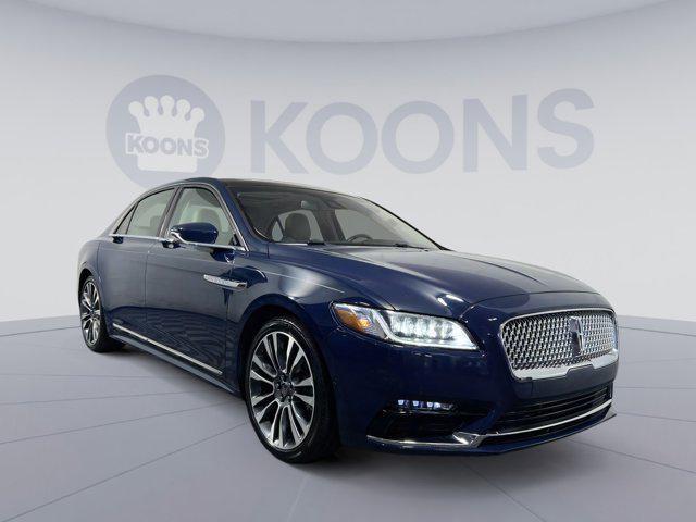 used 2019 Lincoln Continental car, priced at $22,256