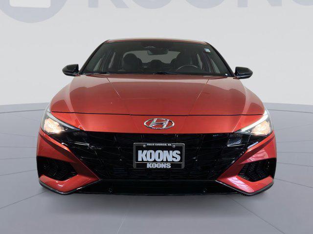 used 2022 Hyundai Elantra car, priced at $19,500