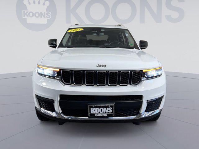 used 2021 Jeep Grand Cherokee L car, priced at $30,750