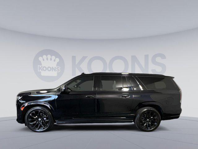 used 2023 Cadillac Escalade ESV car, priced at $89,341