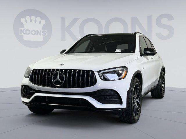 used 2021 Mercedes-Benz AMG GLC 43 car, priced at $37,000