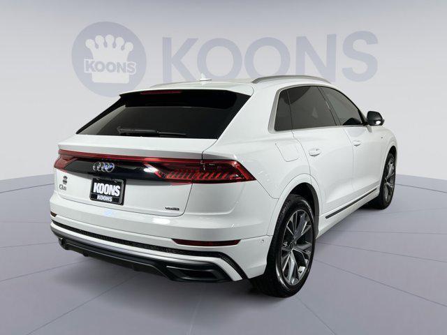 used 2023 Audi Q8 car, priced at $49,000