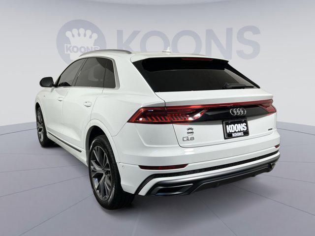 used 2023 Audi Q8 car, priced at $49,000