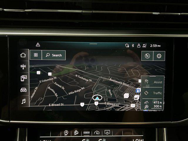 used 2023 Audi Q8 car, priced at $49,000