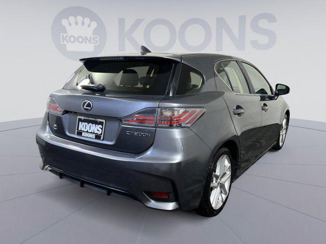 used 2016 Lexus CT 200h car, priced at $20,889