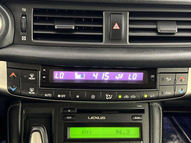used 2016 Lexus CT 200h car, priced at $20,889