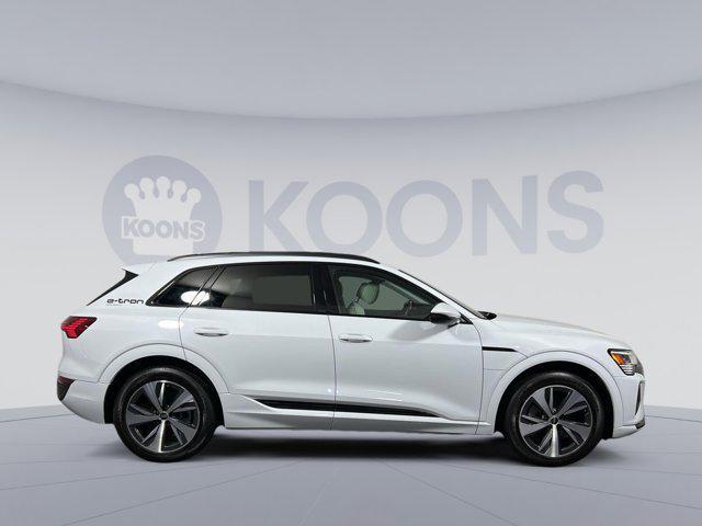 used 2024 Audi Q8 e-tron car, priced at $42,488
