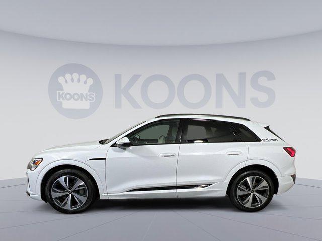 used 2024 Audi Q8 e-tron car, priced at $42,488
