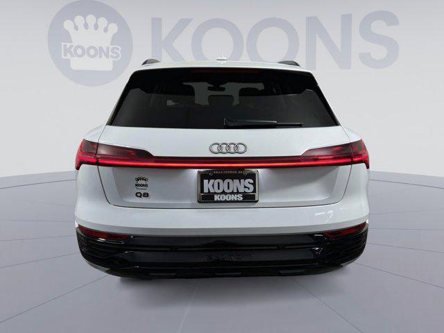 used 2024 Audi Q8 e-tron car, priced at $42,488