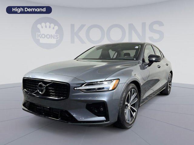 used 2021 Volvo S60 car, priced at $25,000
