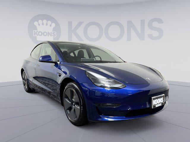 used 2023 Tesla Model 3 car, priced at $26,597