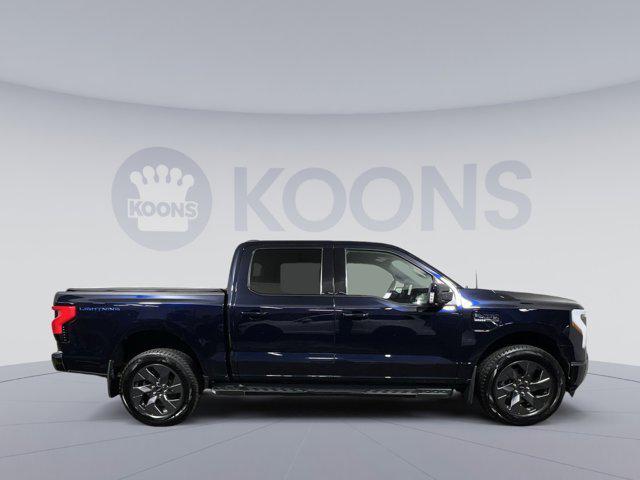 used 2023 Ford F-150 Lightning car, priced at $45,575