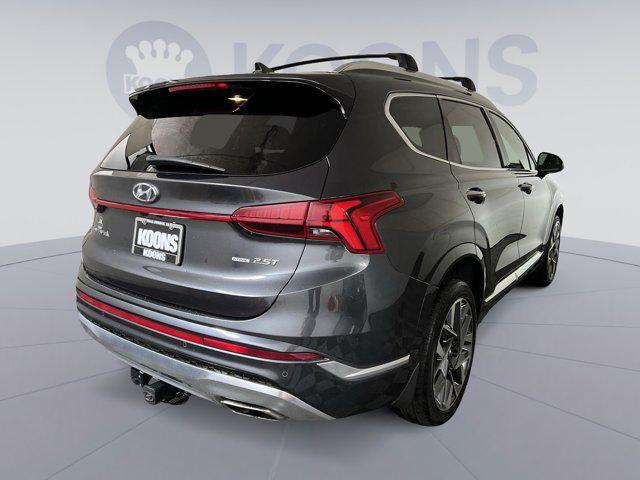 used 2021 Hyundai Santa Fe car, priced at $24,499