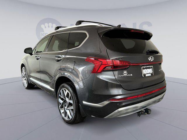 used 2021 Hyundai Santa Fe car, priced at $24,499