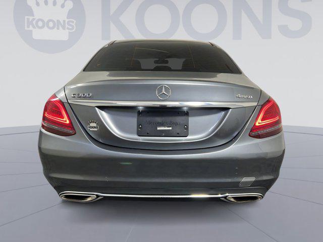 used 2021 Mercedes-Benz C-Class car, priced at $24,000