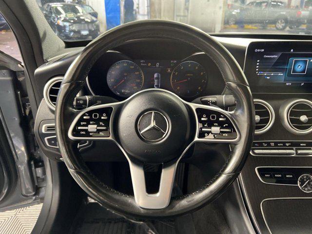 used 2021 Mercedes-Benz C-Class car, priced at $24,000