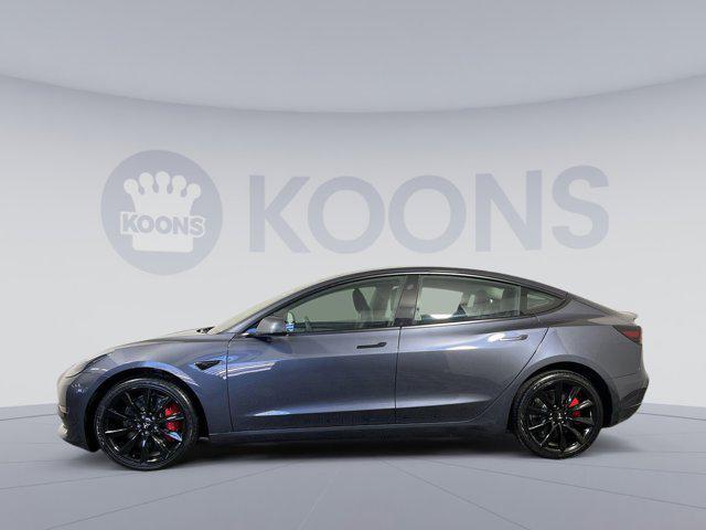 used 2023 Tesla Model 3 car, priced at $31,404