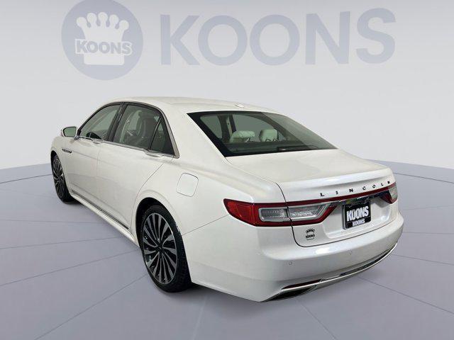 used 2017 Lincoln Continental car, priced at $24,000