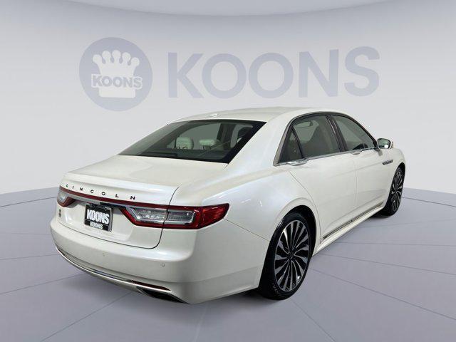 used 2017 Lincoln Continental car, priced at $24,000