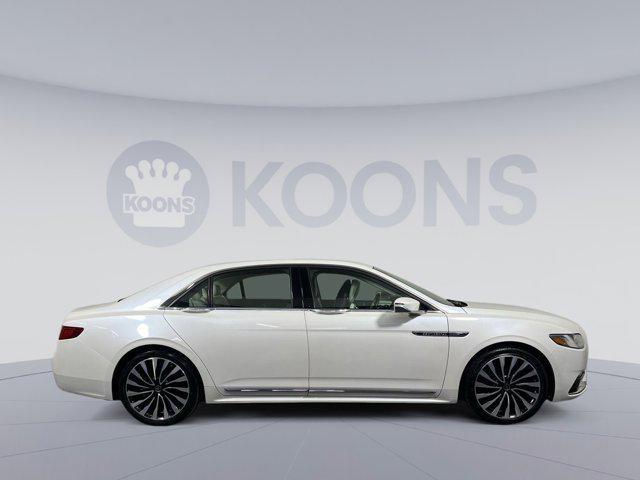 used 2017 Lincoln Continental car, priced at $24,000