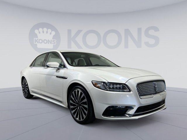 used 2017 Lincoln Continental car, priced at $24,000