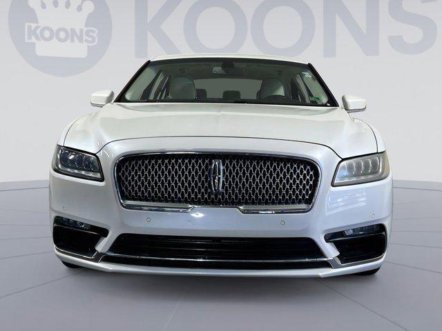 used 2017 Lincoln Continental car, priced at $24,000