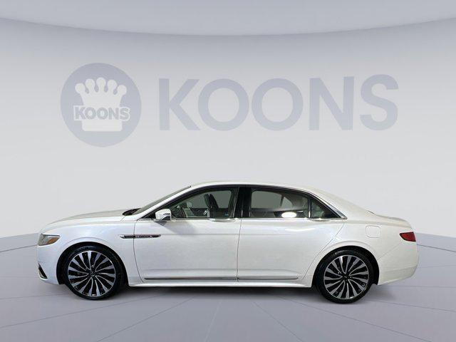 used 2017 Lincoln Continental car, priced at $24,000
