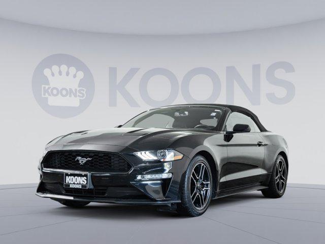 used 2018 Ford Mustang car, priced at $19,695