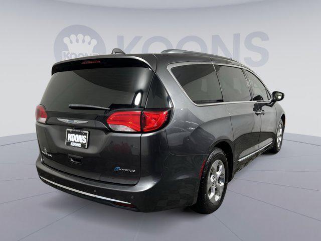 used 2018 Chrysler Pacifica Hybrid car, priced at $22,000