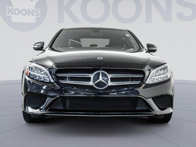 used 2021 Mercedes-Benz C-Class car, priced at $29,800