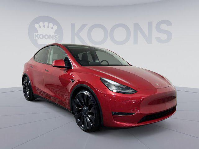 used 2022 Tesla Model Y car, priced at $27,779