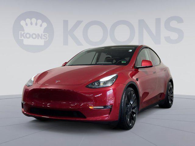 used 2022 Tesla Model Y car, priced at $28,668