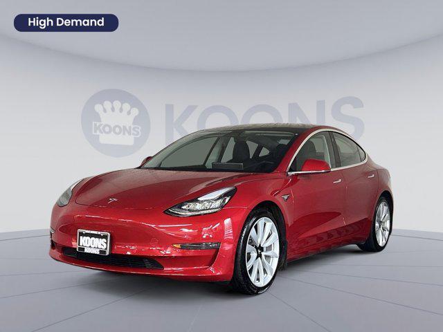 used 2018 Tesla Model 3 car, priced at $23,924