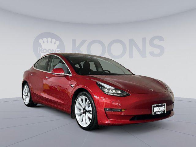 used 2018 Tesla Model 3 car, priced at $23,924