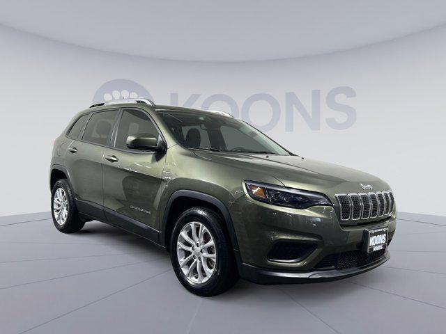 used 2021 Jeep Cherokee car, priced at $16,809