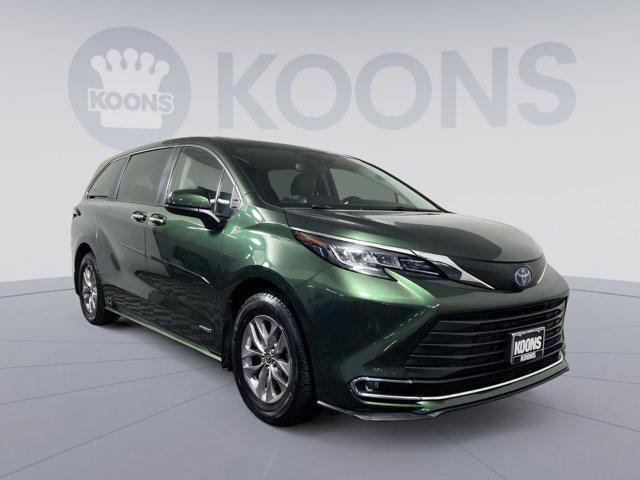 used 2021 Toyota Sienna car, priced at $33,750