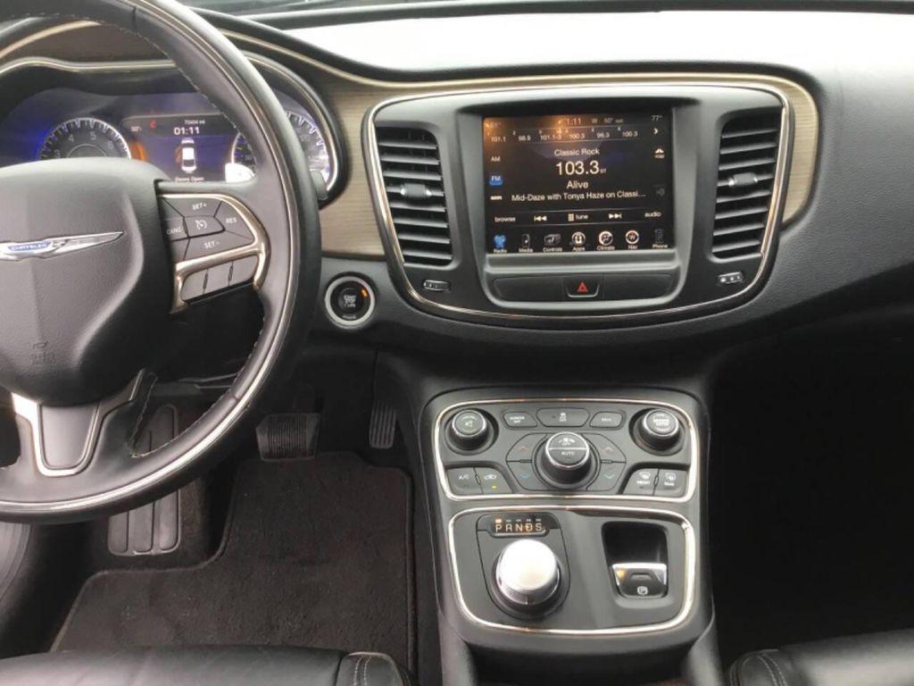 used 2015 Chrysler 200 car, priced at $12,990