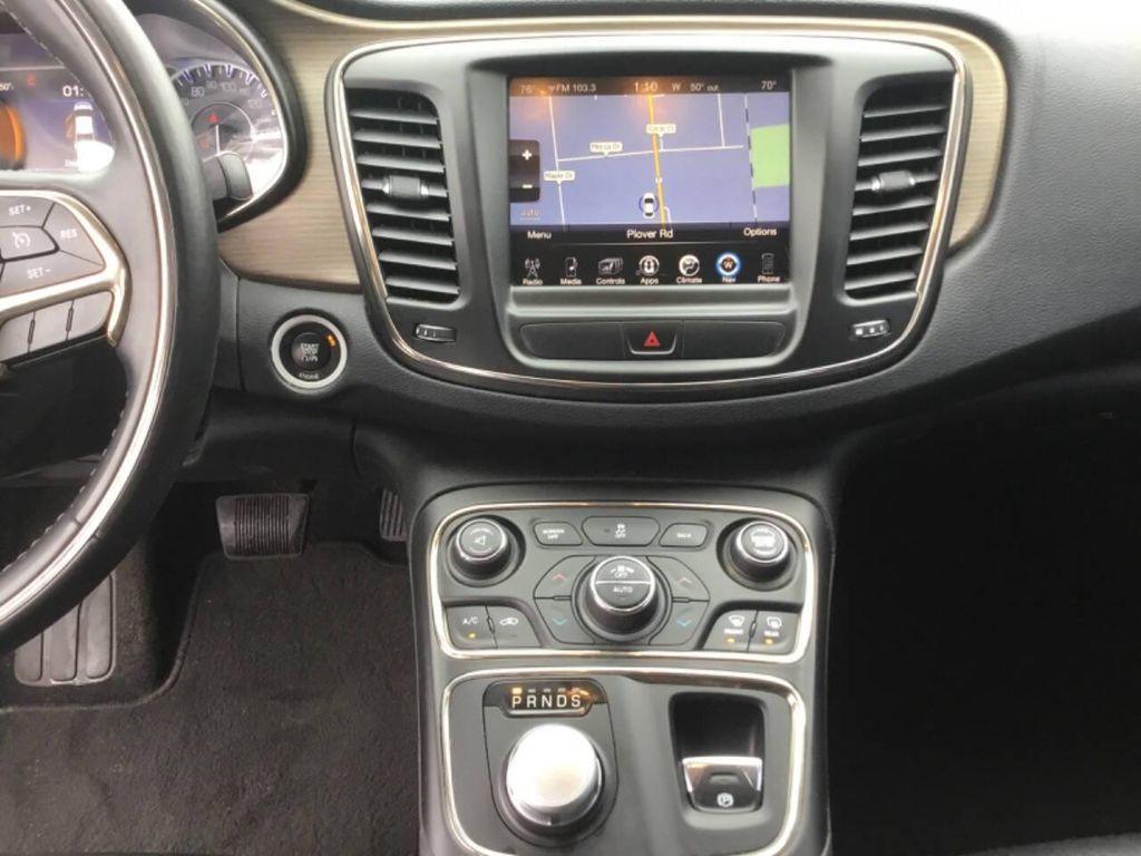 used 2015 Chrysler 200 car, priced at $12,990