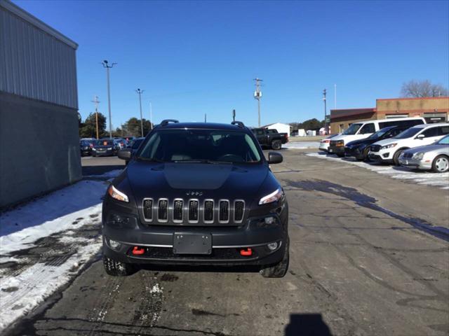 used 2015 Jeep Cherokee car, priced at $14,500