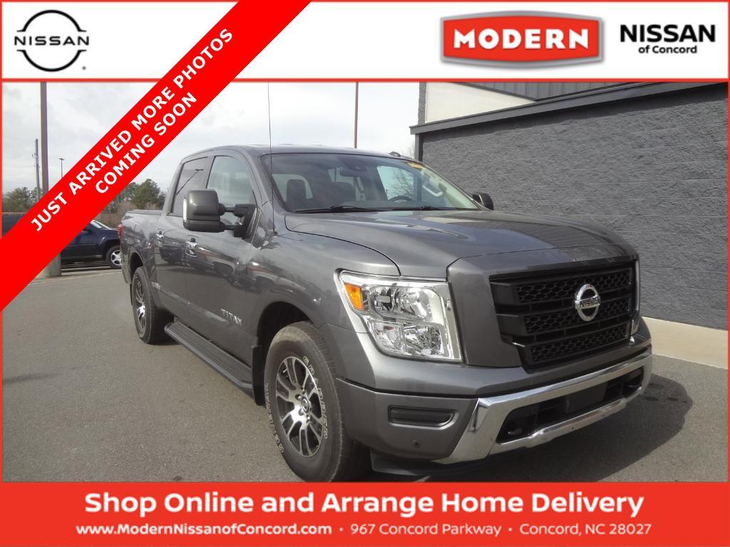 used 2021 Nissan Titan car, priced at $32,475