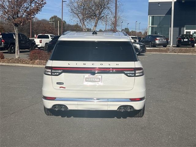used 2025 Lincoln Aviator car, priced at $74,488