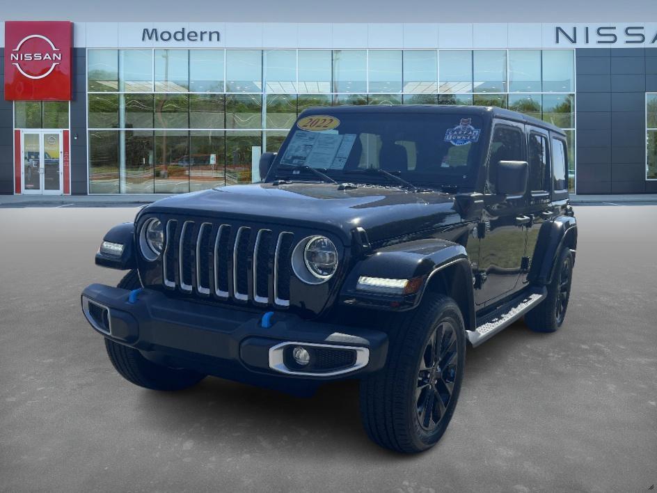 used 2022 Jeep Wrangler Unlimited 4xe car, priced at $30,775