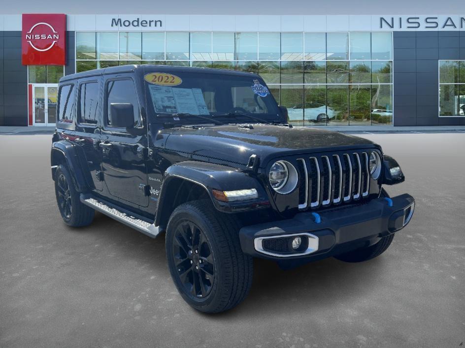 used 2022 Jeep Wrangler Unlimited 4xe car, priced at $30,775