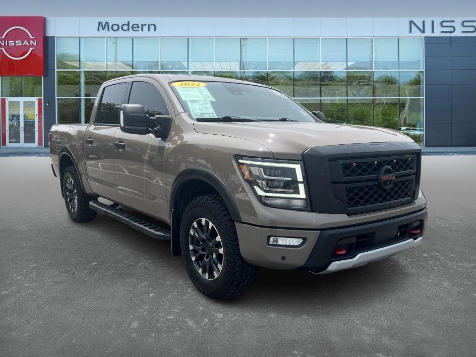 used 2022 Nissan Titan car, priced at $33,488