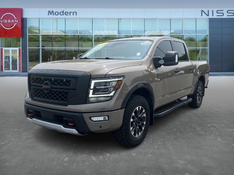 used 2022 Nissan Titan car, priced at $33,488